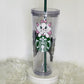 Starbucks Personalized Cat, Kitten Acrylic 24 oz Tumbler