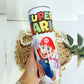 Super Mario 20 oz Straight Skinny Tumbler for Cold and Hot drinks