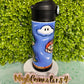 Custom  Kids Water Bottle. Can be personalized straight bottle tumbler perfect for back to school