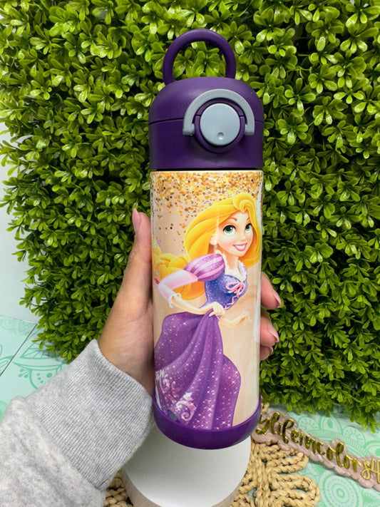 Custom  Kids Water Bottle. Can be personalized straight bottle tumbler perfect for back to school