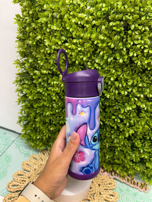 Custom  Kids Water Bottle. Can be personalized straight bottle tumbler perfect for back to school