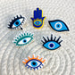 Evil Eye Straw Toppers